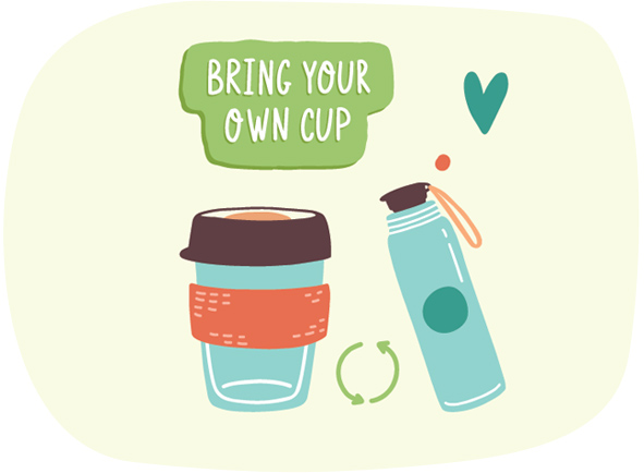 순환경제를 향한 각국의 노력 : bring your own cup